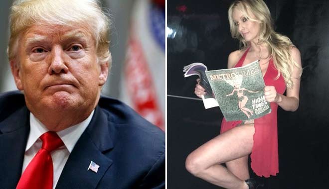 Trump'tan porno yıldızı Stormy Daniels'a: At suratlı